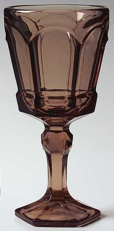 Virginia Brown Wine Glass