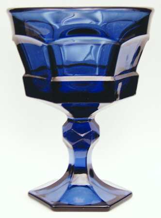 Virginia Dark Blue Champagne/Tall Sherbet