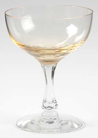 Vogue Gold Tint Champagne/Tall Sherbet
