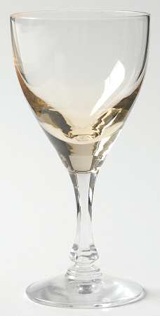 Vogue Gold Tint Cordial Glass