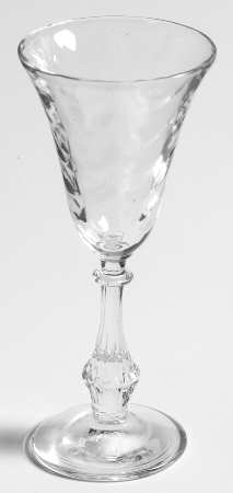 Wavecrest Clear (Stem 6014) Cordial Glass