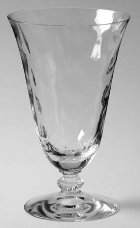 Wavecrest Clear (Stem 6014) Footed Tumbler