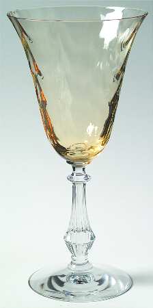 Wavecrest Amber by Fostoria