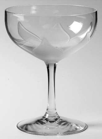 Wedding Flower Champagne/Tall Sherbet