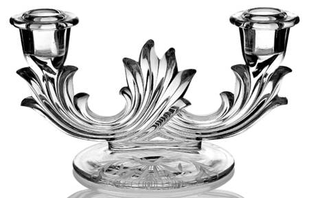 Wheat (Old-Serv Pieces) Double Candlestick (Baroque Shape)
