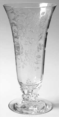 Willowmere 9" Footed Flower Vase by Fostoria