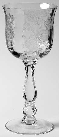 Willowmere Wine Glass by Fostoria