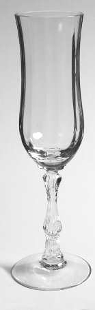 Wilma Clear Fluted Champagne