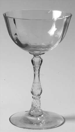 Wilma Clear Champagne/Tall Sherbet