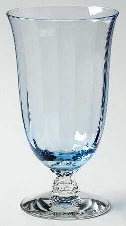 Wilma Blue Juice Glass