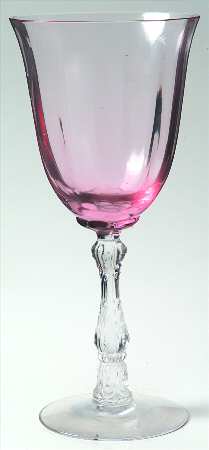 Wilma Pink by Fostoria