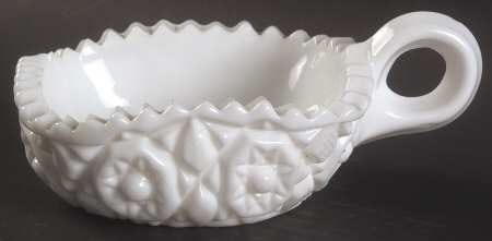 Winburn Milkglass Square Nappy