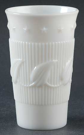 Wistar Milkglass Flat Iced Tea