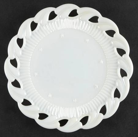Wistar Milkglass Luncheon Plate