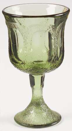Woodland Green Wine Glass