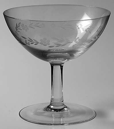 Delphine Clear Champagne/Tall Sherbet