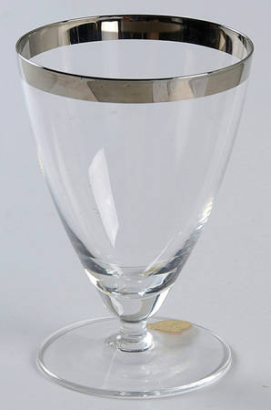 Silver Crown Juice Glass