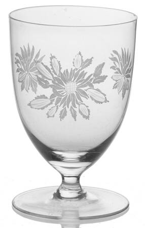 Silver Thistle Juice Glass
