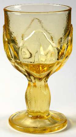 Cabaret Cornsilk Wine Glass