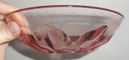 Cabaret Pink Large Dessert Bowl