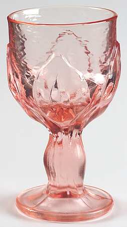 Cabaret Pink Wine Glass