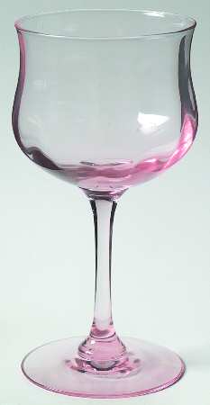 Jubilation Pink Wine Glass