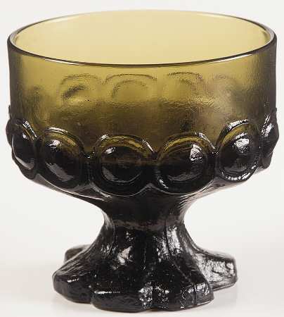 Madeira Olive Green Champagne/Tall Sherbet