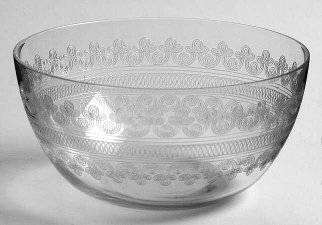 Large Cloverleaf Finger Bowl