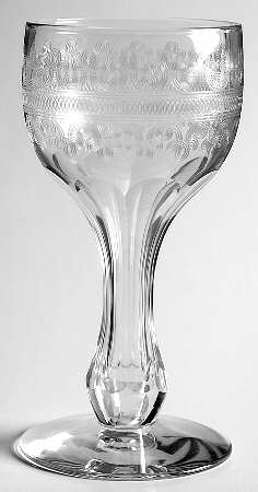 Large Cloverleaf Tall Hollow Stem Champagne