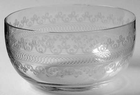 Large Cloverleaf Finger Bowl