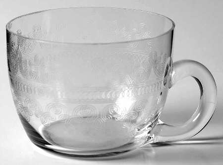 Large Cloverleaf Punch Cup