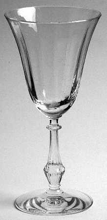 6014 Clear (Rib Regular Optic) Claret Wine