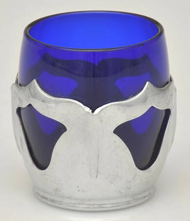Farber Crystal (Chrome) Royal Blue Cordial