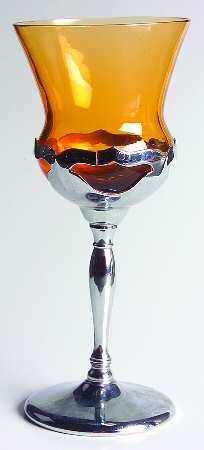Farber Crystal (Chrome) Amber Wine