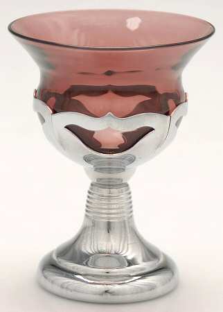 Farber Crystal (Chrome) Amethyst Liquor Cocktail