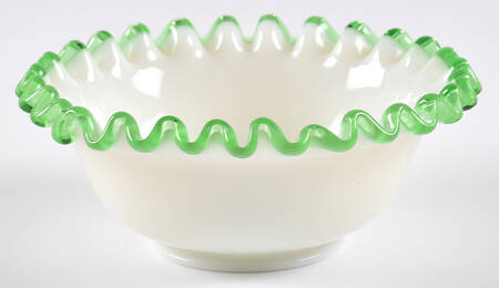 Emerald Crest Rim Soup Bowl
