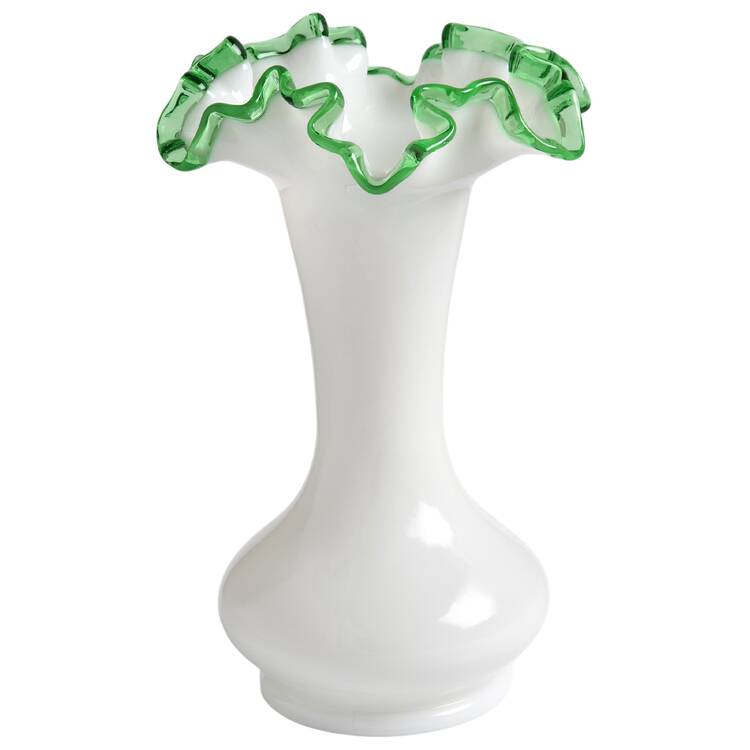 Emerald Crest 8" Flower Vase