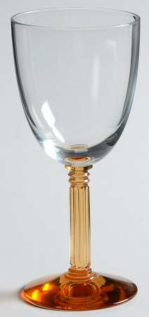 Classic Amber Base Sherry Glass