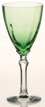 5098 Green Wine Glass