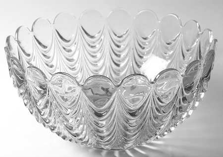 Heavy Drape Punch Bowl