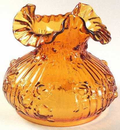 Rose Amber Globe for Student Lamp