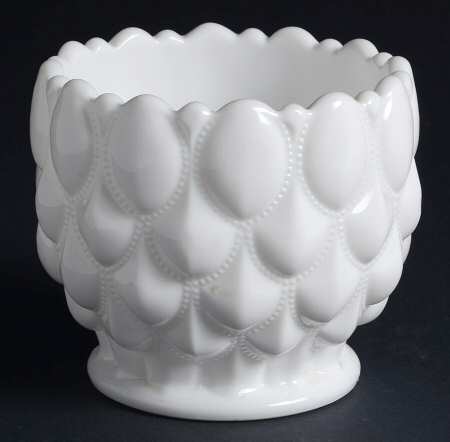 Frisco Milk Glass Candy Jar No Lid