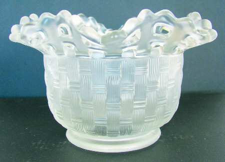 Crystal Velvet Basket Bowl