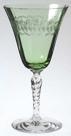 Greek Green by Fostoria