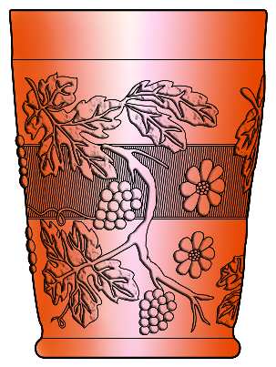 Floral and Grape Variant Marigold (Carnival)