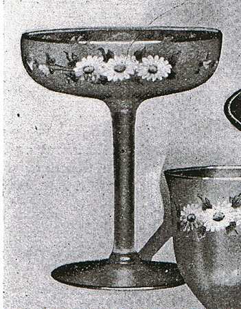 Daisy Round Compote (Height X Width)