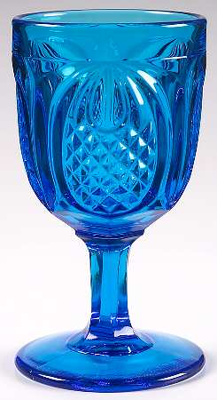 Pineapple Colonial Blue by Fenton