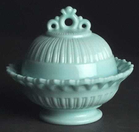 Randolph Aqua by Fostoria