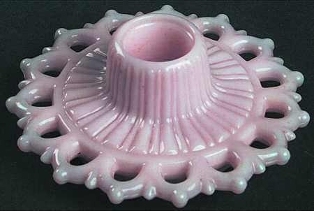 Randolph Pink (Peach) Single Light Candlestick