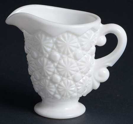 Daisy and Button Milk Glass by Fostoria